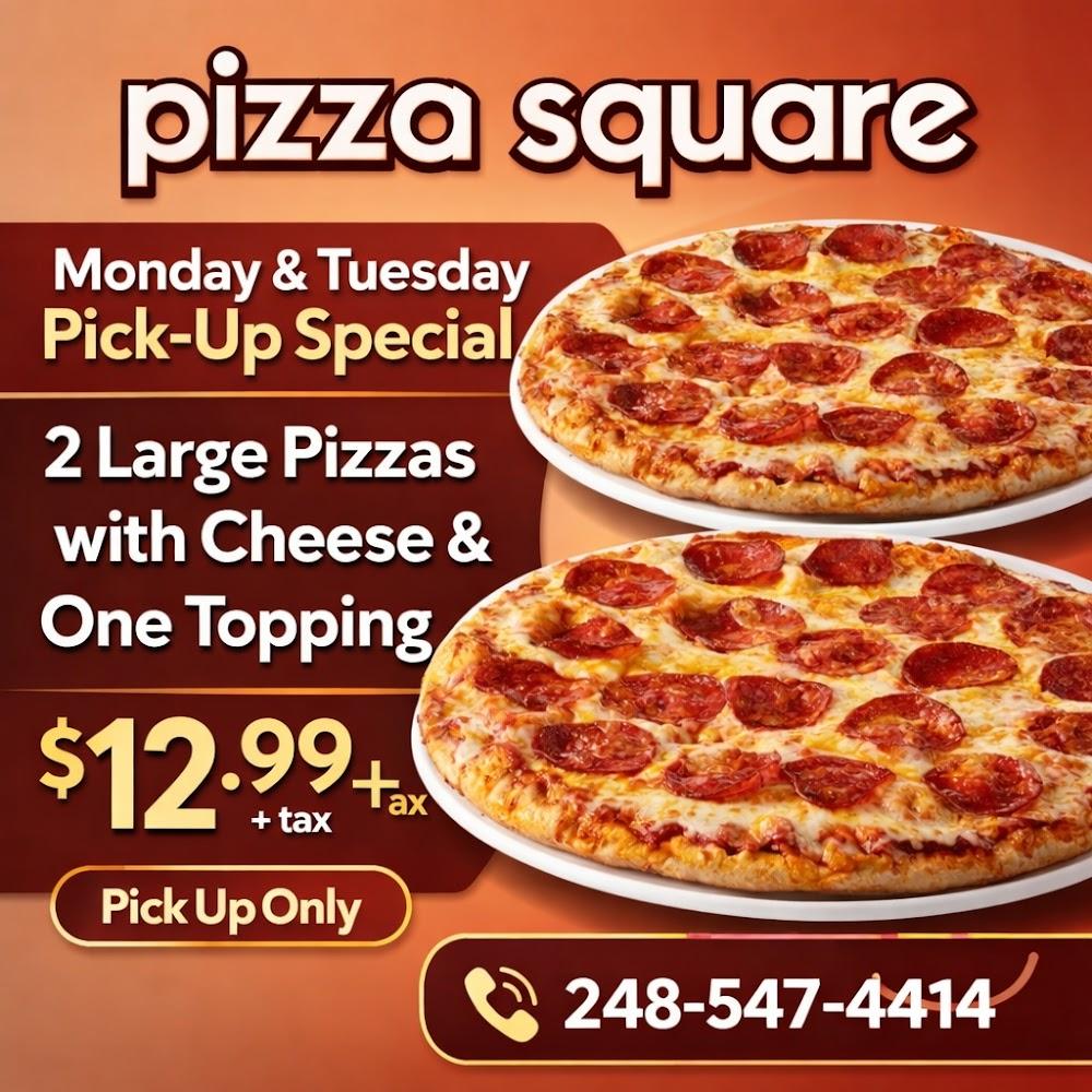 Pizza Square Menu image 3